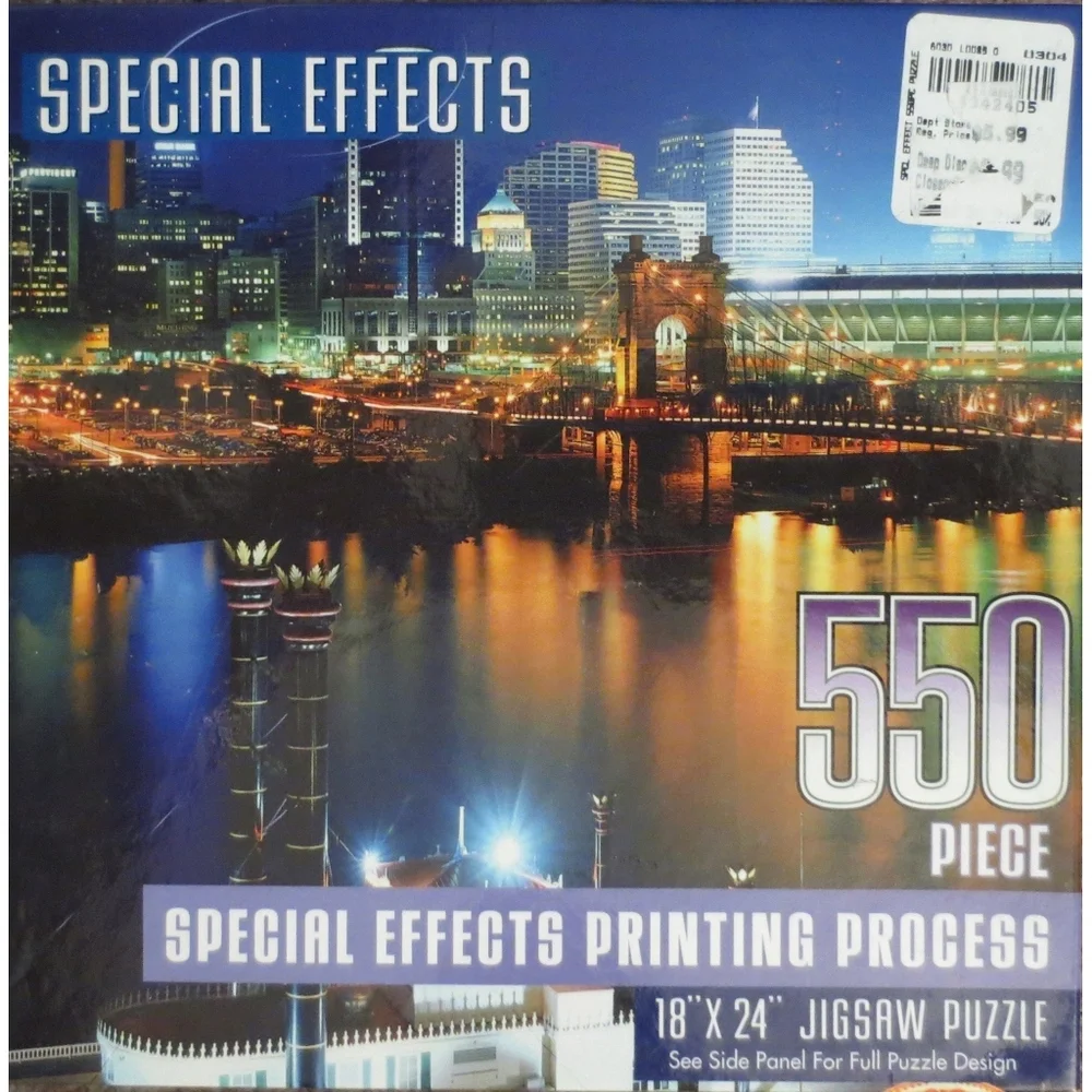 Special Effects New York 550 Pc. Puzzle by Dalmation Press - NEW Ages 12+ 2002